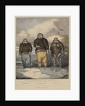 Three Inuit from Boothia Felix by John Brandard