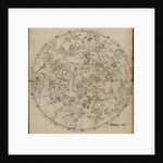 Northern planisphere, from John Flamsteed's 'Atlas Coelestis' by unknown