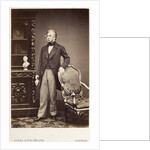 Portrait of William Cavendish, 7th Duke of Devonshire (1808-1891) by Maull & Polyblank