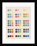 Colour spot chart by Anonymous