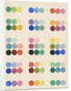 Colour spot chart by Anonymous