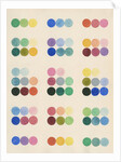 Colour spot chart by Anonymous