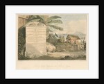 'Tomb of Colonel Cathcart in the Fort of Anjerie' by Thomas Medland