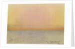 Krakatoa sunset by Karl Johann Kiessling