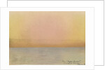 Krakatoa sunset by Karl Johann Kiessling