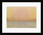 Krakatoa sunset by Karl Johann Kiessling