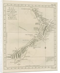 Map of the coast of New Zealand by Barak Longmate