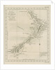 Map of the coast of New Zealand by Barak Longmate