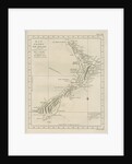Map of the coast of New Zealand by Barak Longmate
