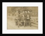 Group portrait of Trinity College undergraduates by unknown