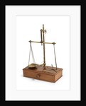 Apothecaries’ scales by H Martin