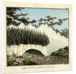 Breiðamerkurjökull glacier by Friedrich Eduard Müller