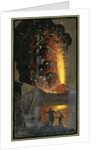Eruption of Mount Vesuvius by Pietro Fabris