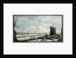 Crater of Mount Vesuvius by Pietro Fabris