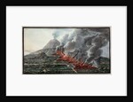 Eruption of Mount Vesuvius by Pietro Fabris