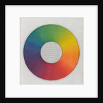 Colour circle by Michel Eugene Chevreul