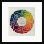 Colour circle by Michel Eugene Chevreul