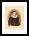 Portrait of Henry Saville by William Delamotte