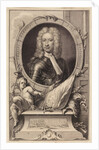 Portrait of Charles Mordaunt, 3rd Earl of Peterborough by Jacobus Houbraken