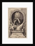 Portrait of Charles Mordaunt, 3rd Earl of Peterborough by Jacobus Houbraken