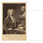 Portrait of John Friend by George Vertue