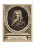 Portrait of Edmond Halley by George Vertue