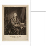 Portrait of Leonhard Euler by Johann Stenglin