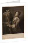 Portrait of Louis Francois Roubiliac by Unknown
