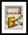 Solar microscope by Adam Wolfgang Winterschmidt