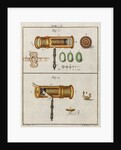 Culpeper microscope by Adam Wolfgang Winterschmidt
