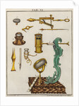 Wilson screw-barrel microscope by Adam Wolfgang Winterschmidt