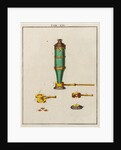 Compound microscope by Adam Wolfgang Winterschmidt
