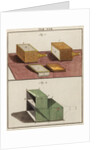 Solar microscope box by Adam Wolfgang Winterschmidt