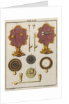Microscopic apparatus by Adam Wolfgang Winterschmidt