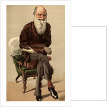 Caricature of Charles Robert Darwin by Jacques Joseph Tissot