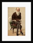 Caricature of Charles Robert Darwin by Jacques Joseph Tissot