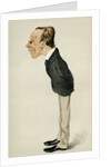 Caricature of Henry Fawcett by Melchiorre De Filippis Delfico