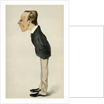 Caricature of Henry Fawcett by Melchiorre De Filippis Delfico