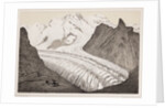 Lyksamm and Breithorn glaciers by Hercule Nicolet