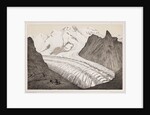 Lyksamm and Breithorn glaciers by Hercule Nicolet
