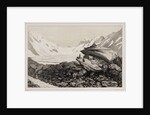 Lauteraar and Finsteraar glacier by Hercule Nicolet