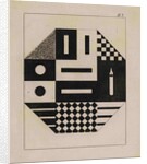 Effects of black and white objects on the eye by Johann Wolfgang von Goethe (1749-1832)