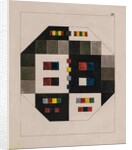 Grey and coloured objects displaced by refraction by Johann Wolfgang von Goethe (1749-1832)