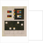 Optical diagrams by Johann Wolfgang von Goethe (1749-1832)