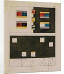 Optical diagrams by Johann Wolfgang von Goethe (1749-1832)