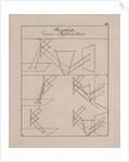 Optical diagrams by Johann Wolfgang von Goethe