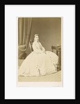 Portrait of Florence Barbara Maria Baker (1841-1916) by Maull & Co