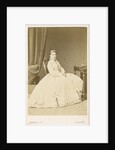Portrait of Florence Barbara Maria Baker (1841-1916) by Maull & Co