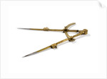 Pair of dividers by Anonymous