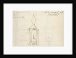 Miners' safety lamp by Humphry Davy